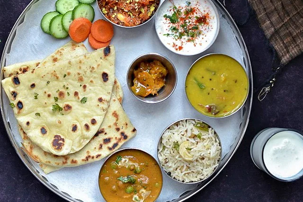 Punjabi thali